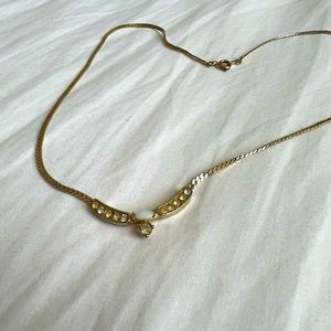 Opal stone Gold Toned Necklace